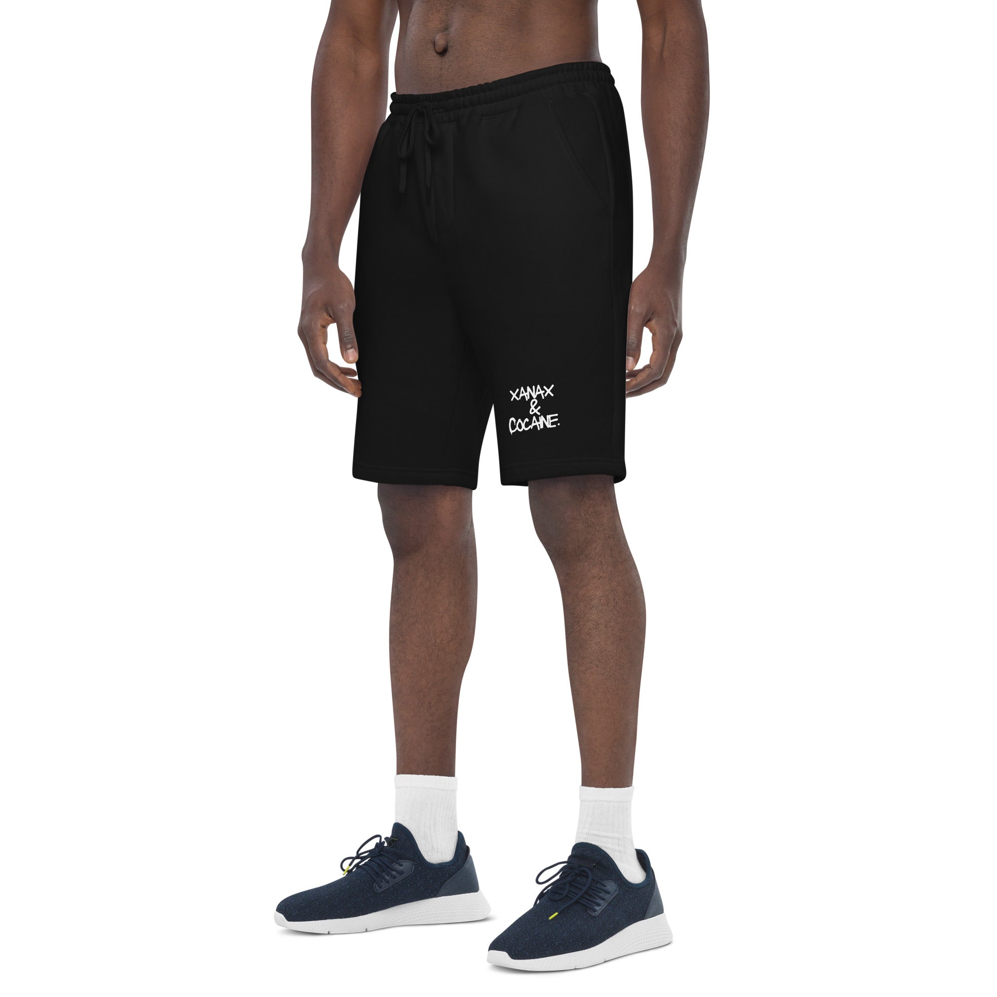 Xan and Blow Enthusiasts Men's fleece shorts | Swaggy Collective Street Wear - Swaggy Steals